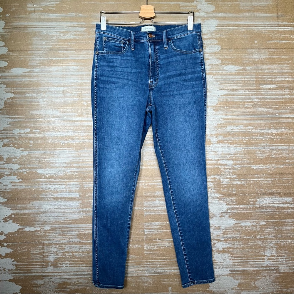Madewell 10” Roadtripper Jeans Medium Wash Classic Basic Womens 30